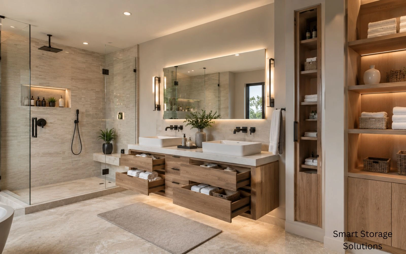 Smart Storage Solutions Bathroom Ideas