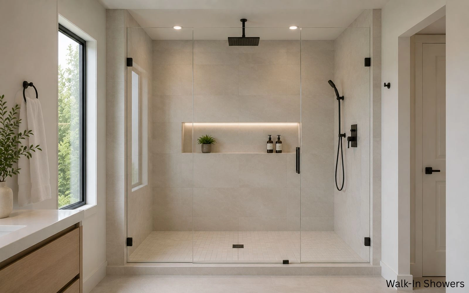 Walk In Showers Bathroom Idea