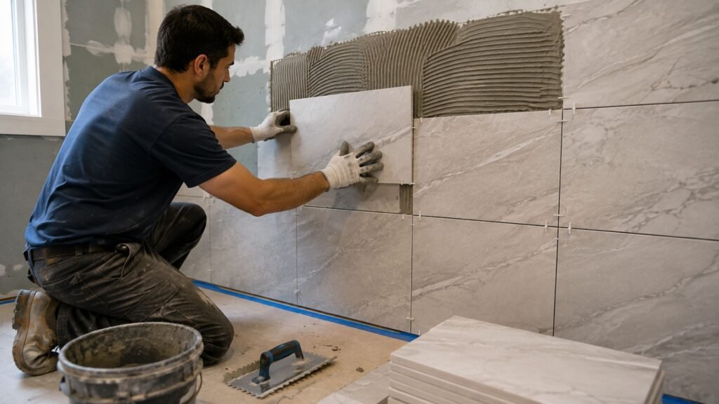 Bathroom Tile Installation in Arvada
