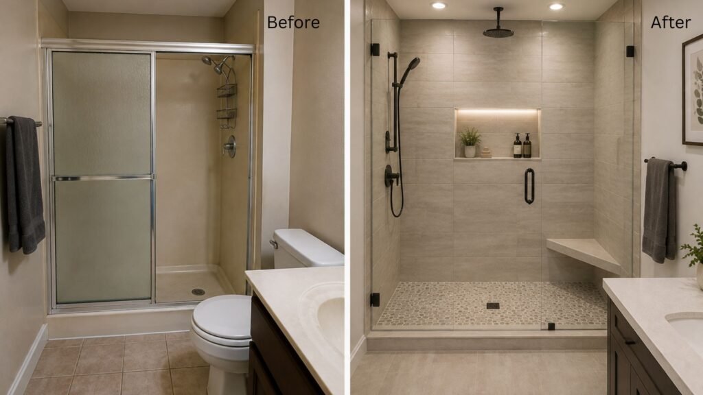 Walk-in Shower Installation